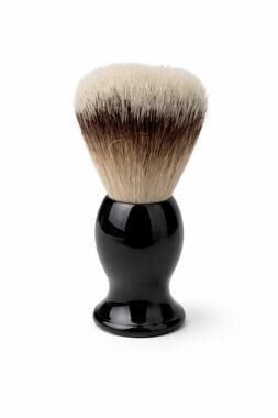 Eufora hero for Men Shaving Brush w/ –Travel Case Black Synthetic Bristles